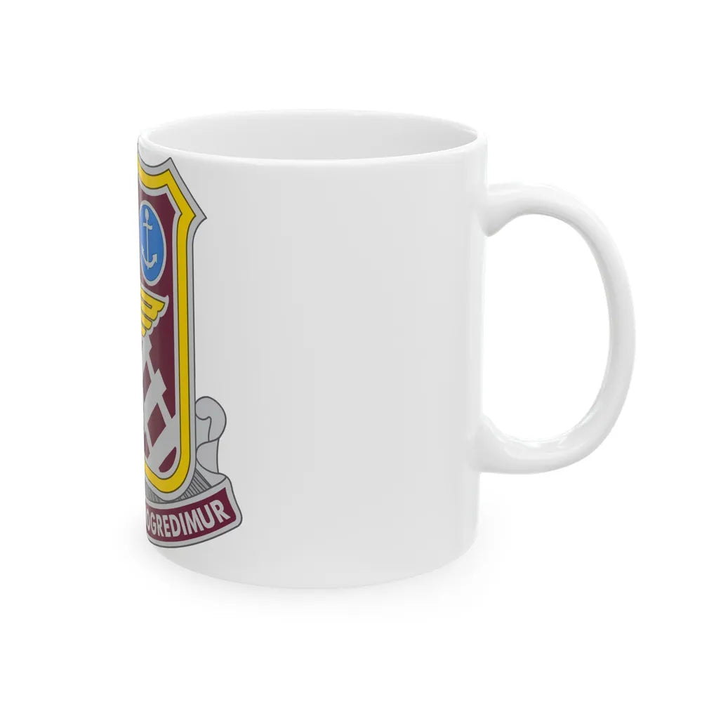 Transportation Center and School 2 (U.S. Army) White Coffee Mug-Go Mug Yourself