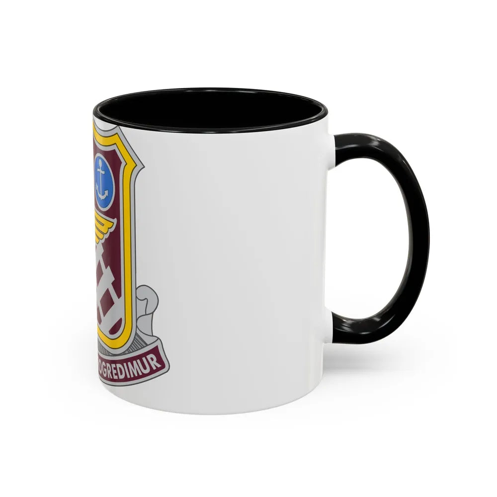 Transportation Center and School 2 (U.S. Army) Accent Coffee Mug - Go Mug Yourself