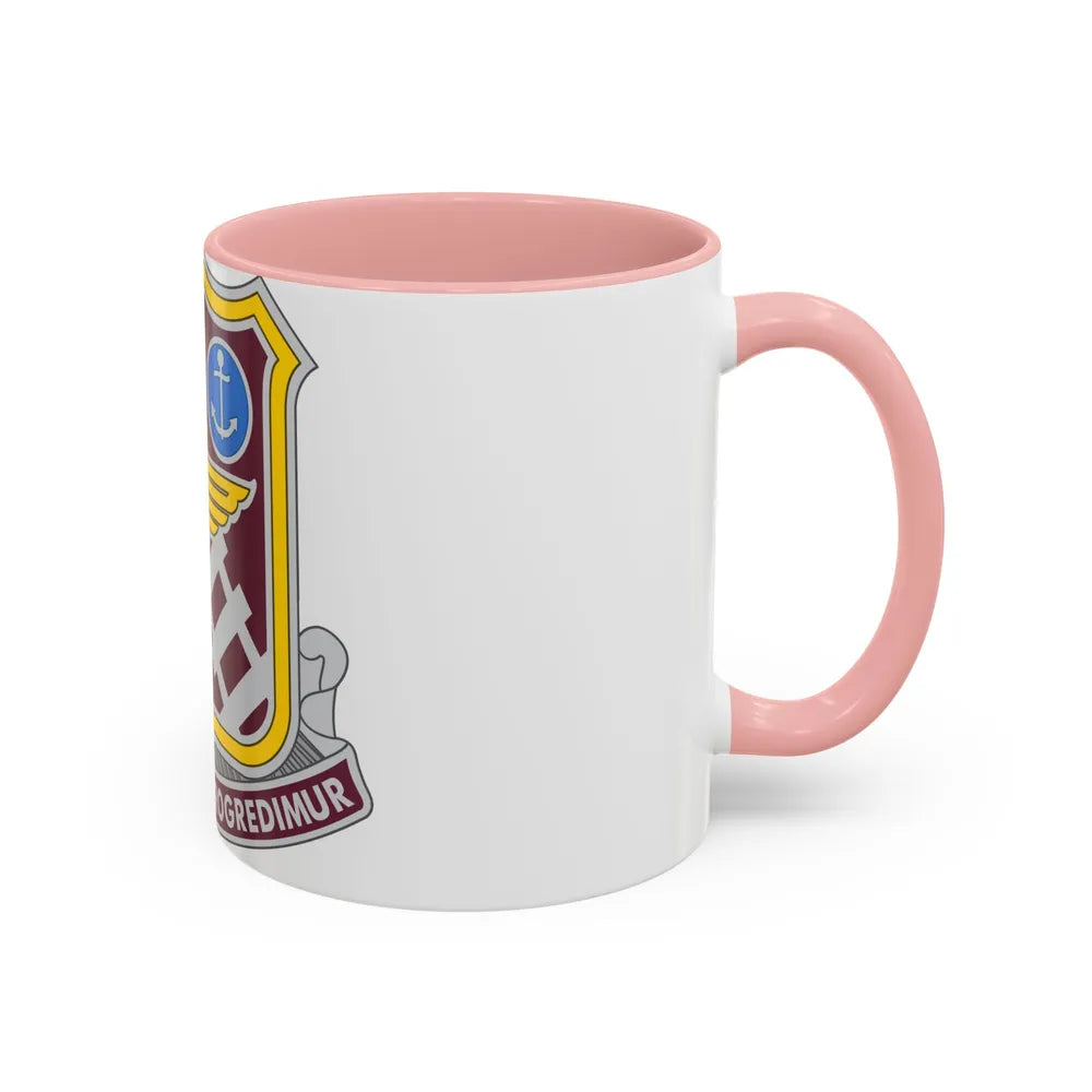 Transportation Center and School 2 (U.S. Army) Accent Coffee Mug - Go Mug Yourself