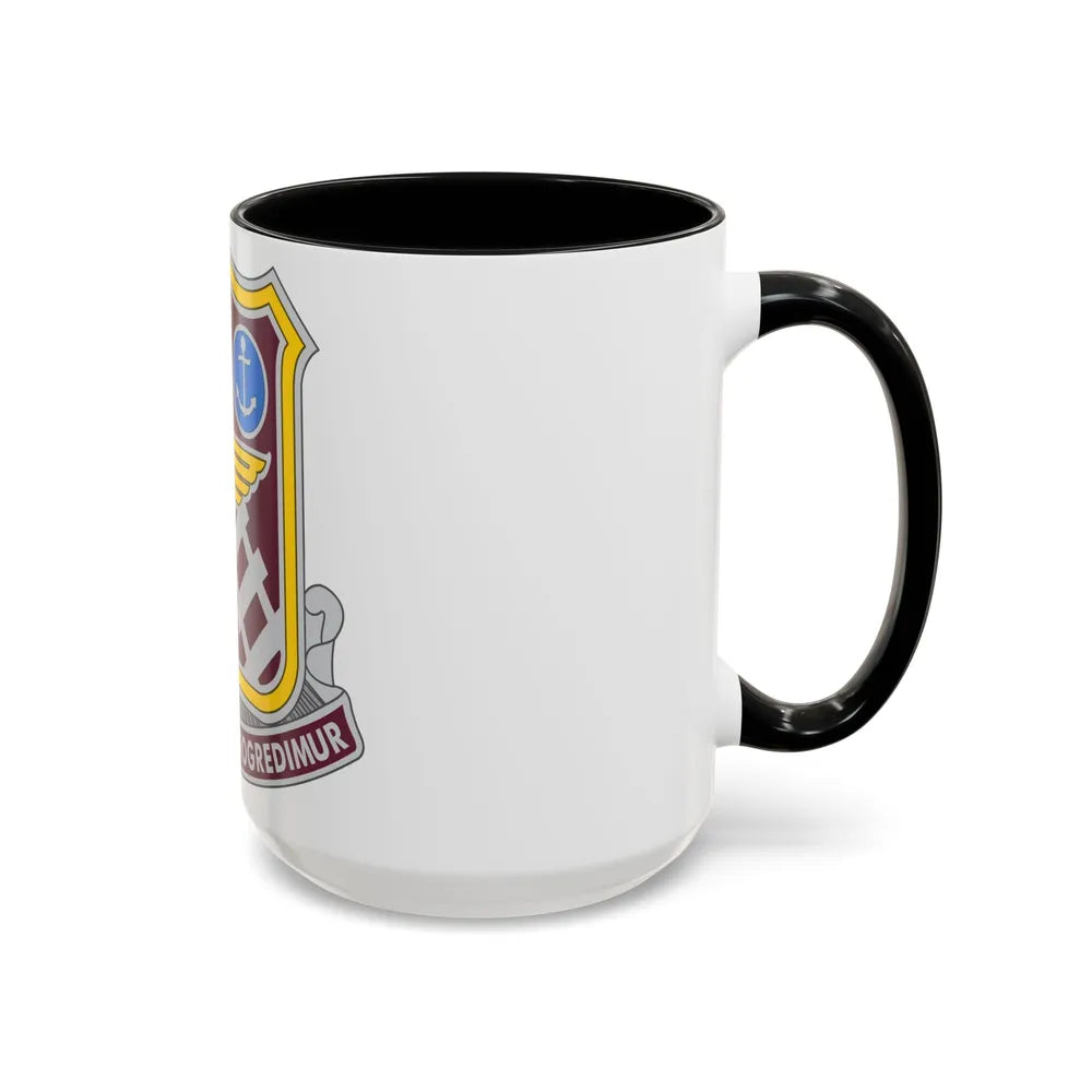 Transportation Center and School 2 (U.S. Army) Accent Coffee Mug - Go Mug Yourself