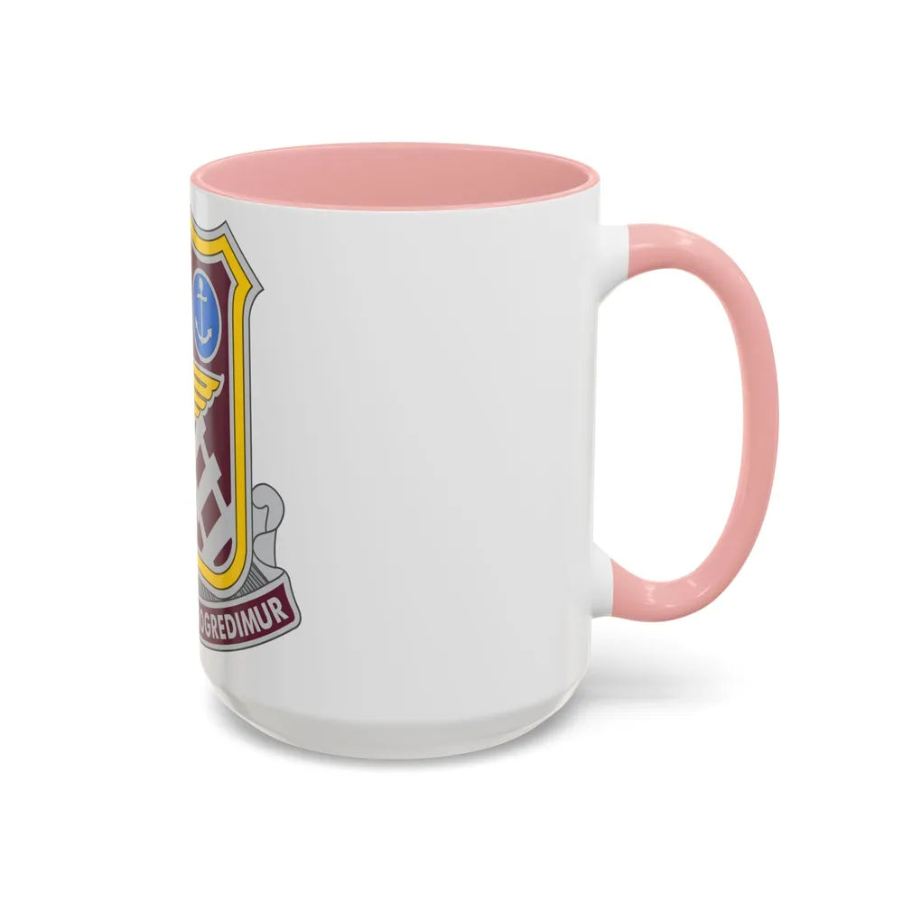 Transportation Center and School 2 (U.S. Army) Accent Coffee Mug - Go Mug Yourself