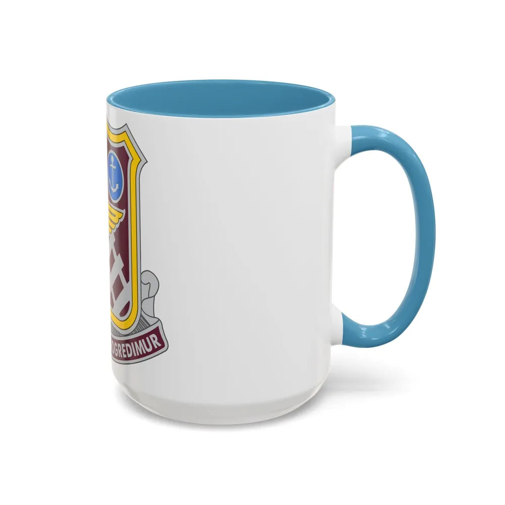 Transportation Center and School 2 (U.S. Army) Accent Coffee Mug - Go Mug Yourself