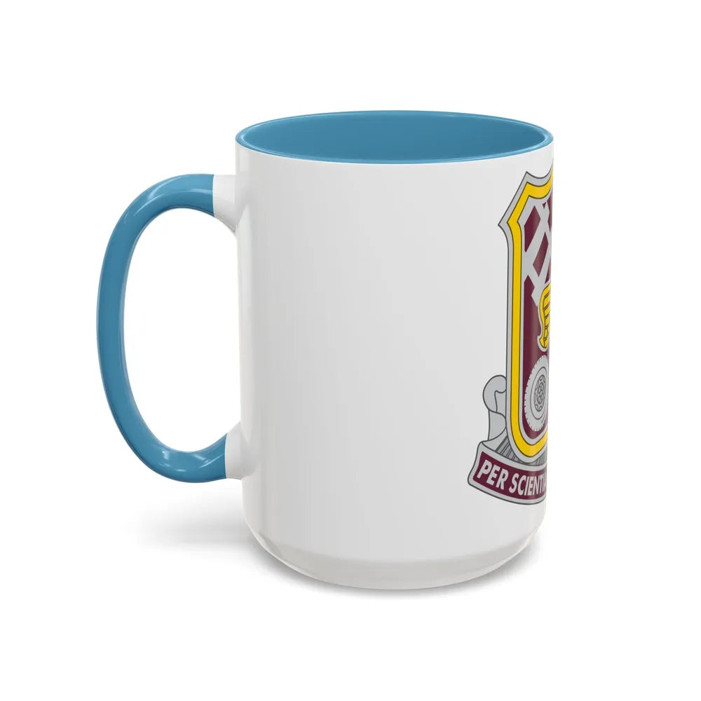 Transportation Center and School 2 (U.S. Army) Accent Coffee Mug - Go Mug Yourself