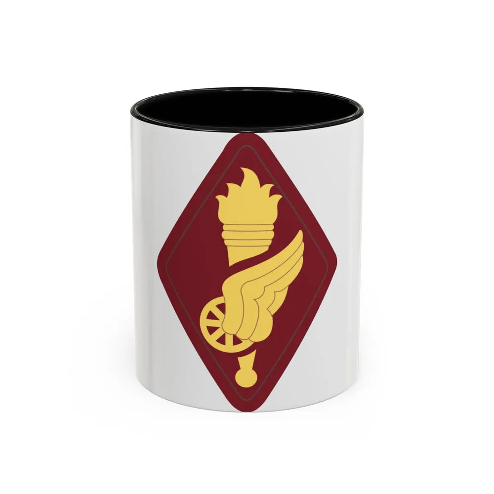 Transportation Center and School (U.S. Army) Accent Coffee Mug 11oz Black - Go Mug Yourself