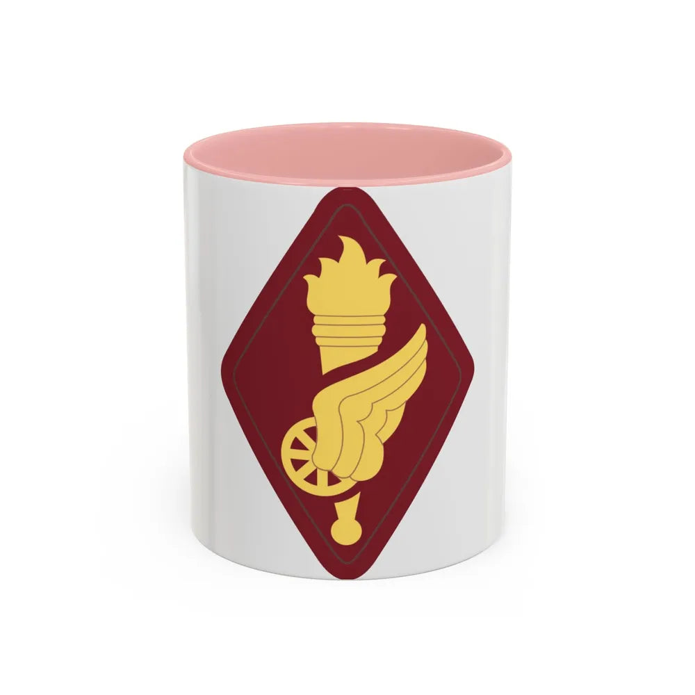 Transportation Center and School (U.S. Army) Accent Coffee Mug 11oz Pink - Go Mug Yourself