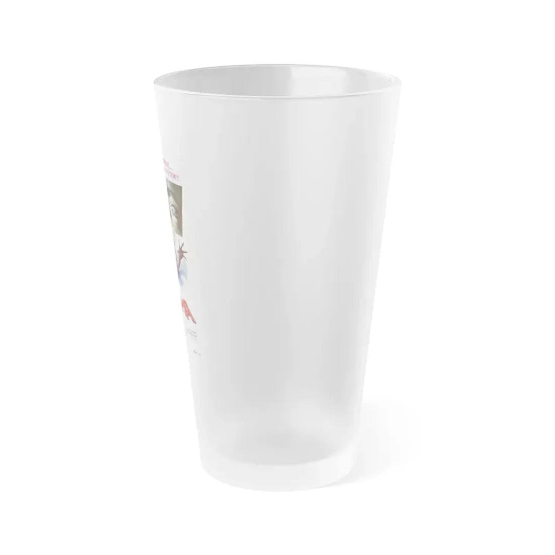 TRAUMA (HOUSE ON STRAW HILL) 1976 Movie Poster - Frosted Pint Glass 16oz - Go Mug Yourself