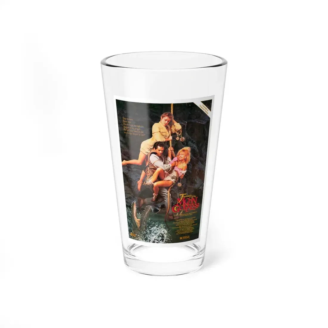 TREASURE OF THE MOON GODDESS 1987 Movie Poster - Pint Glass 16oz 16oz - Go Mug Yourself