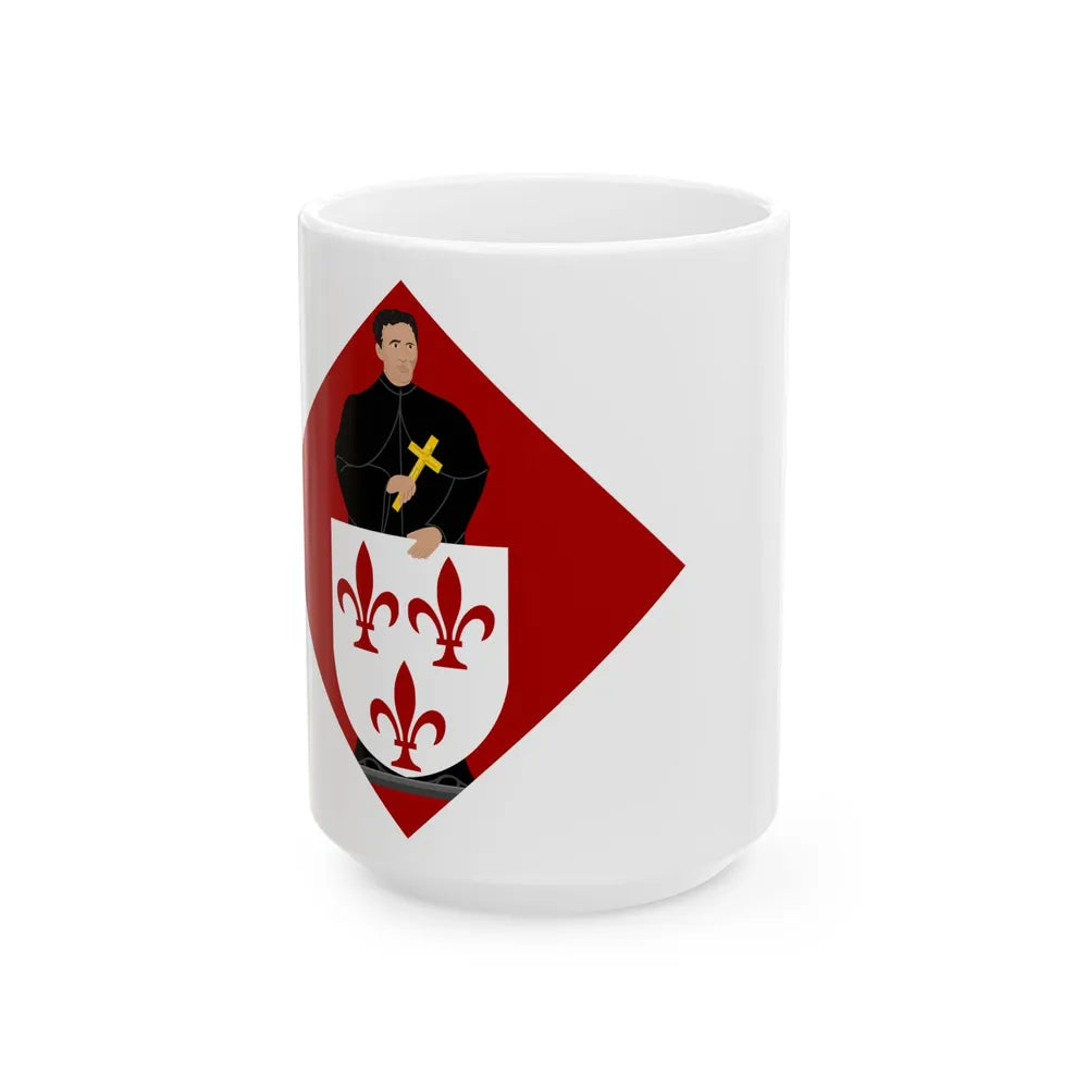 Tremelo vlag (Belgium) White Coffee Mug 15oz - Go Mug Yourself