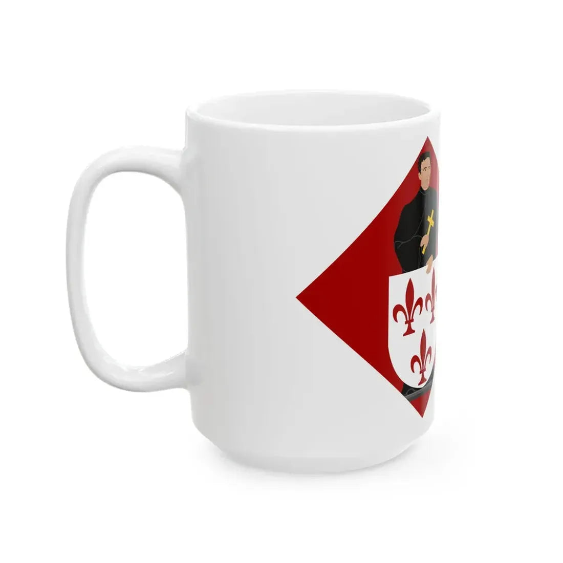Tremelo vlag (Belgium) White Coffee Mug - Go Mug Yourself