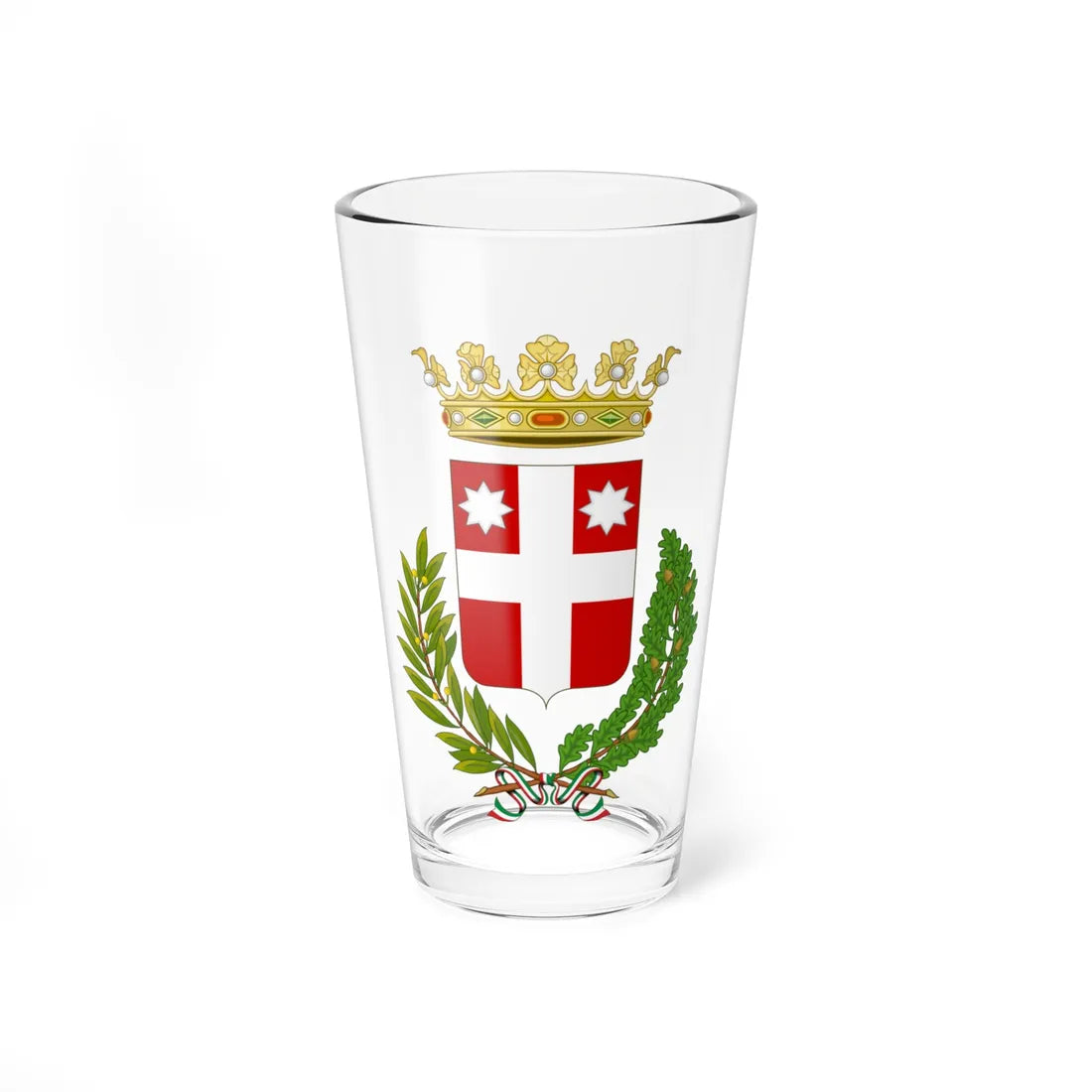 Treviso-Stemma (Italy) (Coat of Arms) Pint Glass 16oz 16oz - Go Mug Yourself
