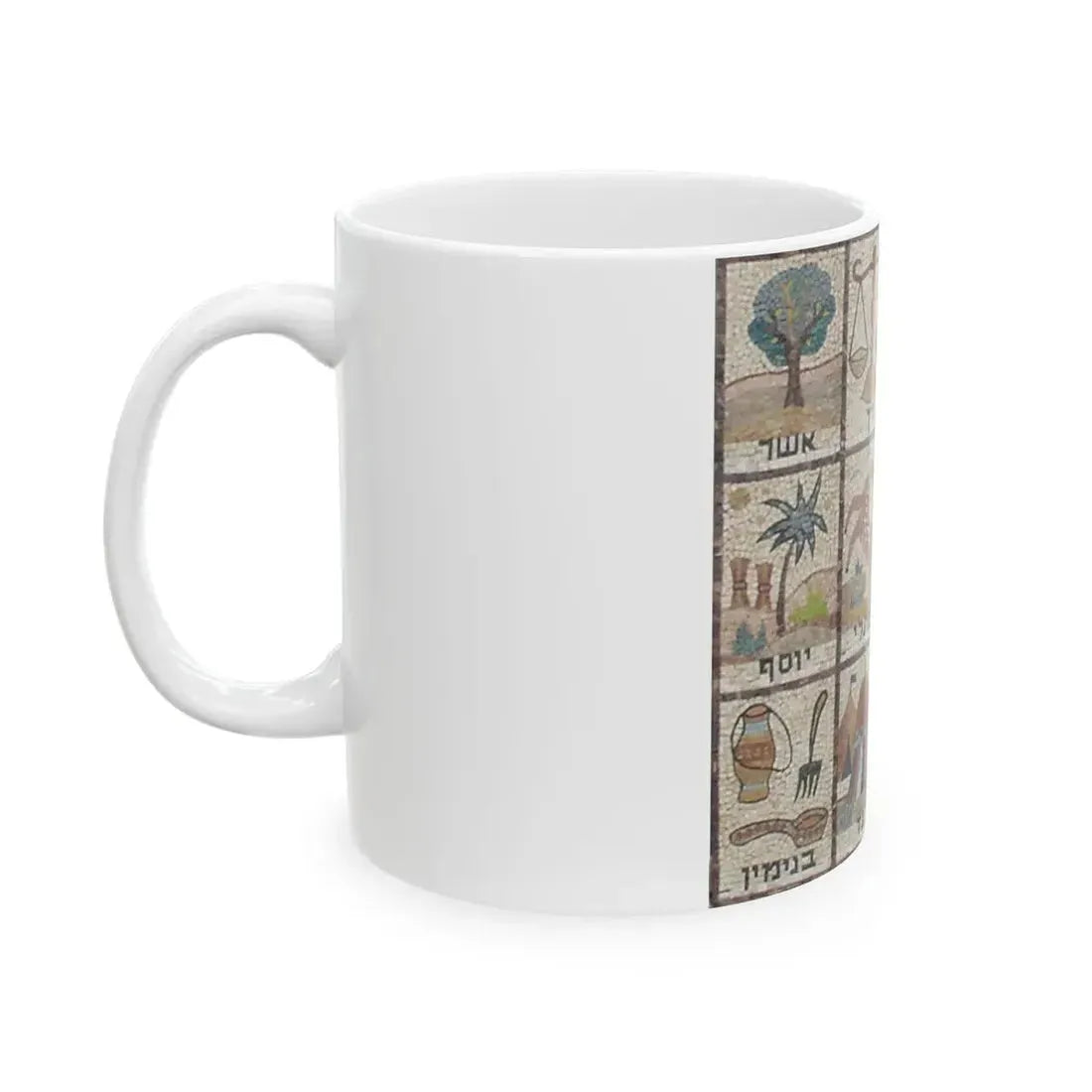 Tribes of Israel - White Coffee Mug - Go Mug Yourself