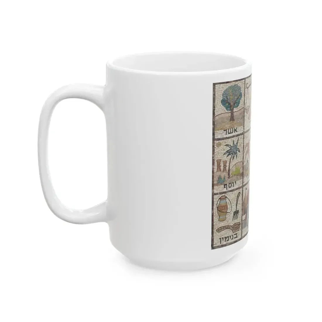 Tribes of Israel - White Coffee Mug - Go Mug Yourself