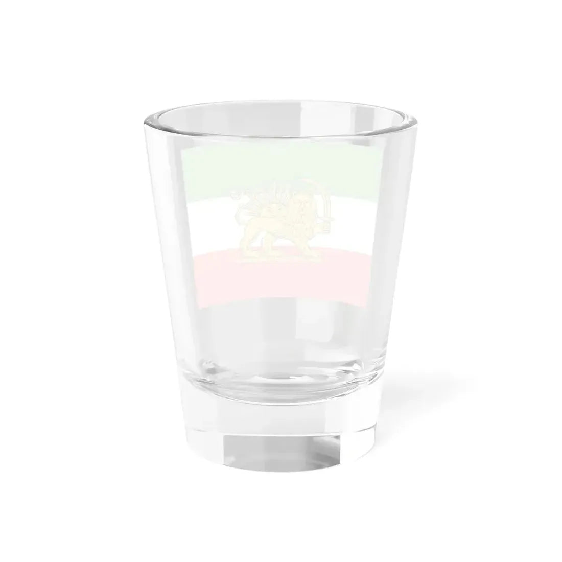 Tricolour Flag of Iran 1886 (Iran) Shot Glass 1.5oz - Go Mug Yourself