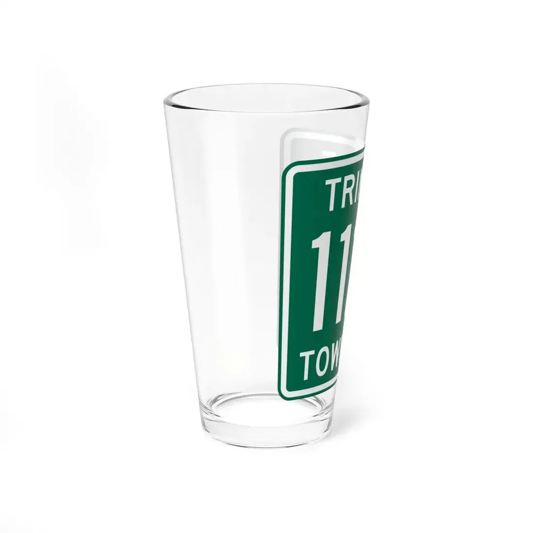 Trimble Township Route 1120 Athens County Ohio (Ohio) (Road Sign) Pint Glss 16oz - Go Mug Yourself