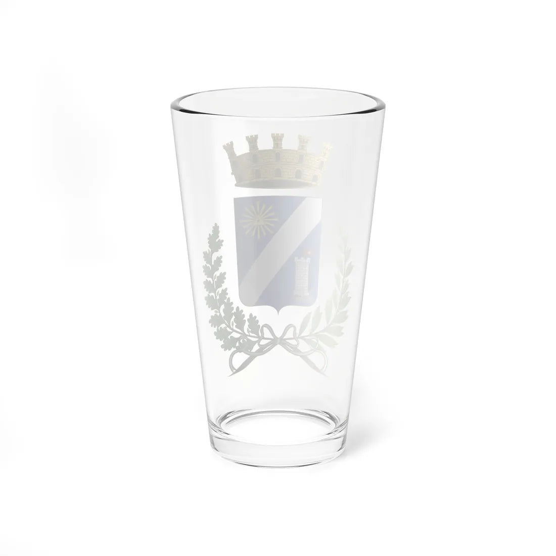 Trinitapoli-Stemma (Italy) (Coat of Arms) Pint Glass 16oz - Go Mug Yourself