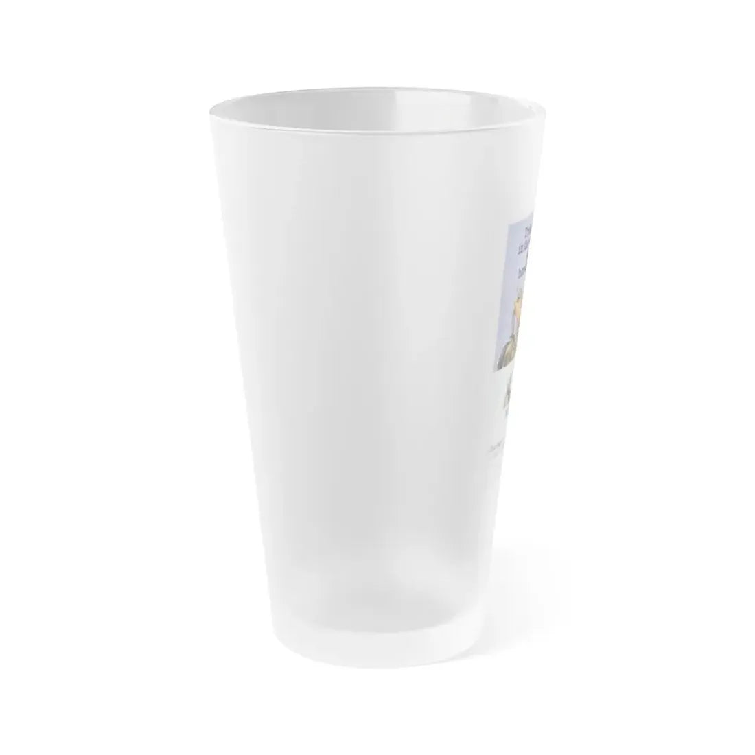TRINITY IS STILL MY NAME 1971 Movie Poster - Frosted Pint Glass 16oz - Go Mug Yourself