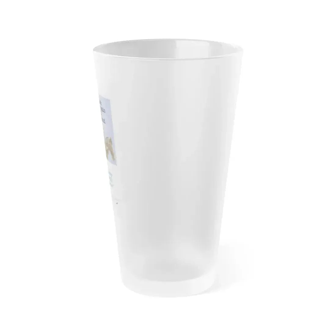 TRINITY IS STILL MY NAME 1971 Movie Poster - Frosted Pint Glass 16oz - Go Mug Yourself