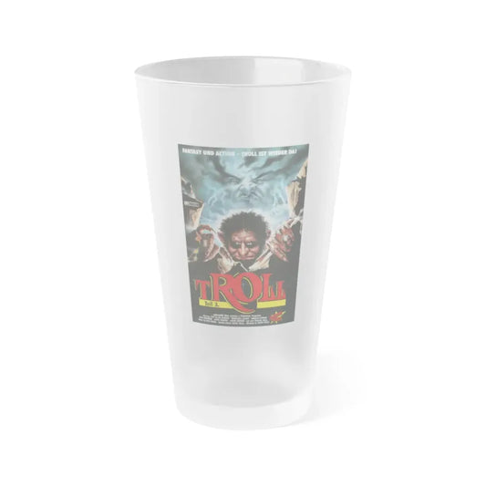 TROLL 3 (QUEST FOR THE MIGHTY SWORD) 1990 Movie Poster - Frosted Pint Glass 16oz Default Title - Go Mug Yourself