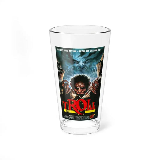 TROLL 3 (QUEST FOR THE MIGHTY SWORD) 1990 Movie Poster - Pint Glass 16oz 16oz - Go Mug Yourself