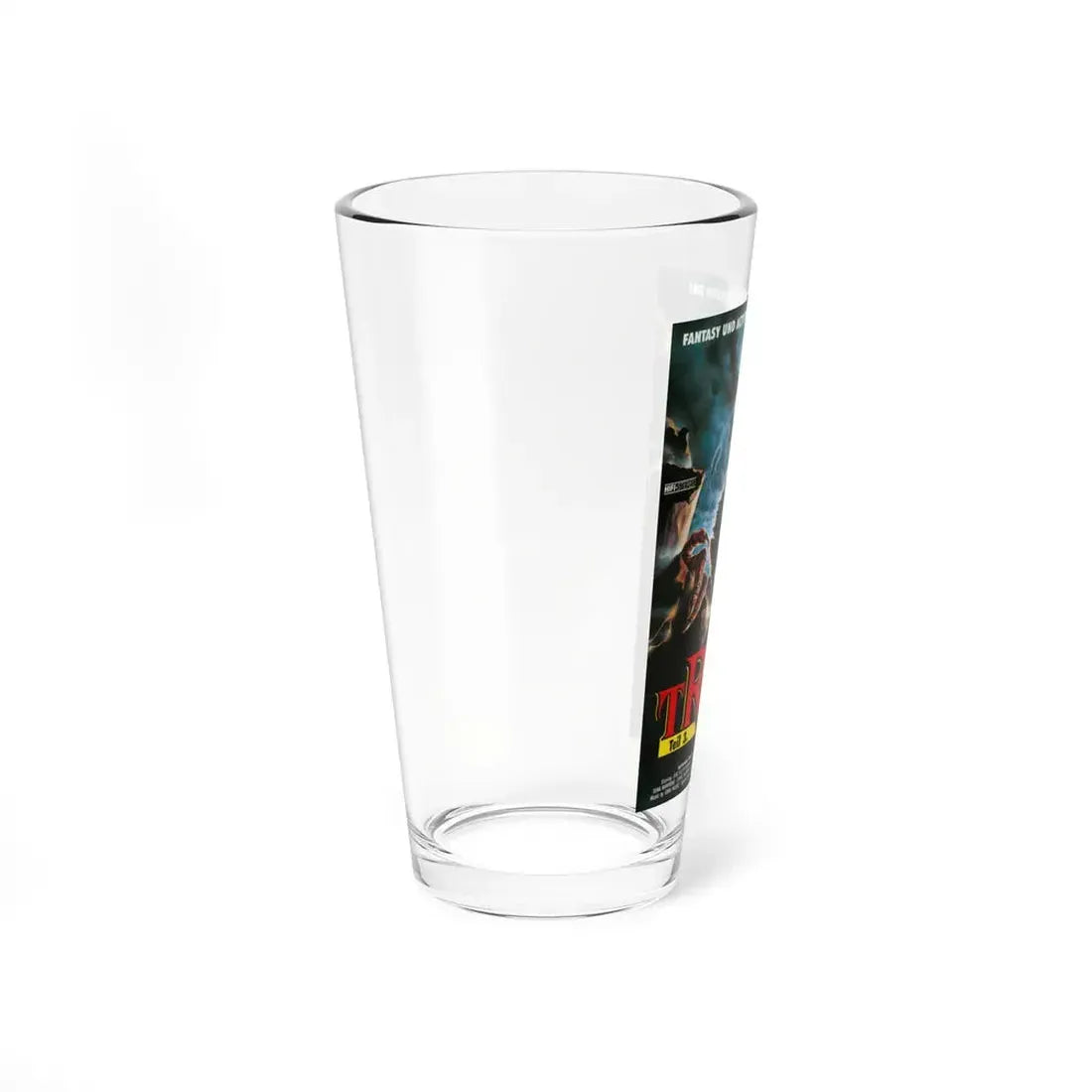 TROLL 3 (QUEST FOR THE MIGHTY SWORD) 1990 Movie Poster - Pint Glass 16oz - Go Mug Yourself