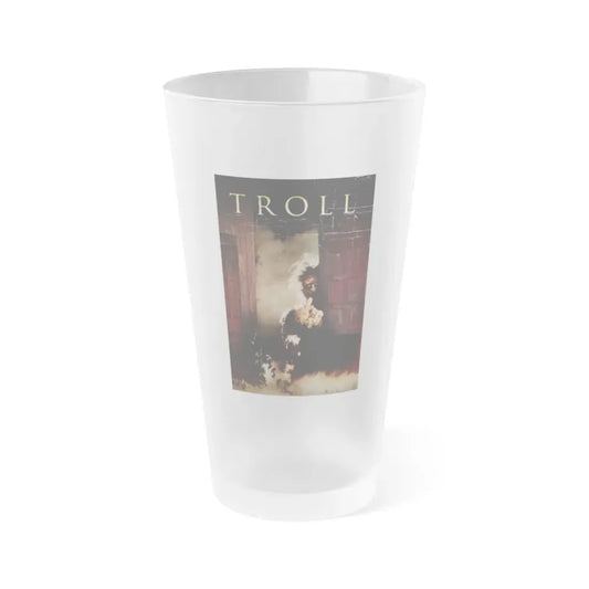 TROLL (TEASER) 1986 Movie Poster - Frosted Pint Glass 16oz 16oz Frosted - Go Mug Yourself