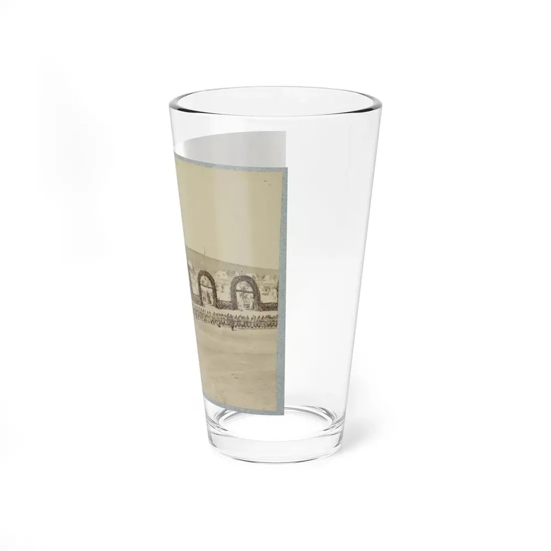 Troops In Formation At Camp Of The 44th New York Infantry Near Alexandria, Va. (U.S. Civil War) Pint Glass 16oz - Go Mug Yourself