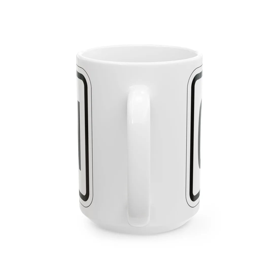 Truck plate es (Puerto Rico) (Road Sign) White Coffee Mug - Go Mug Yourself