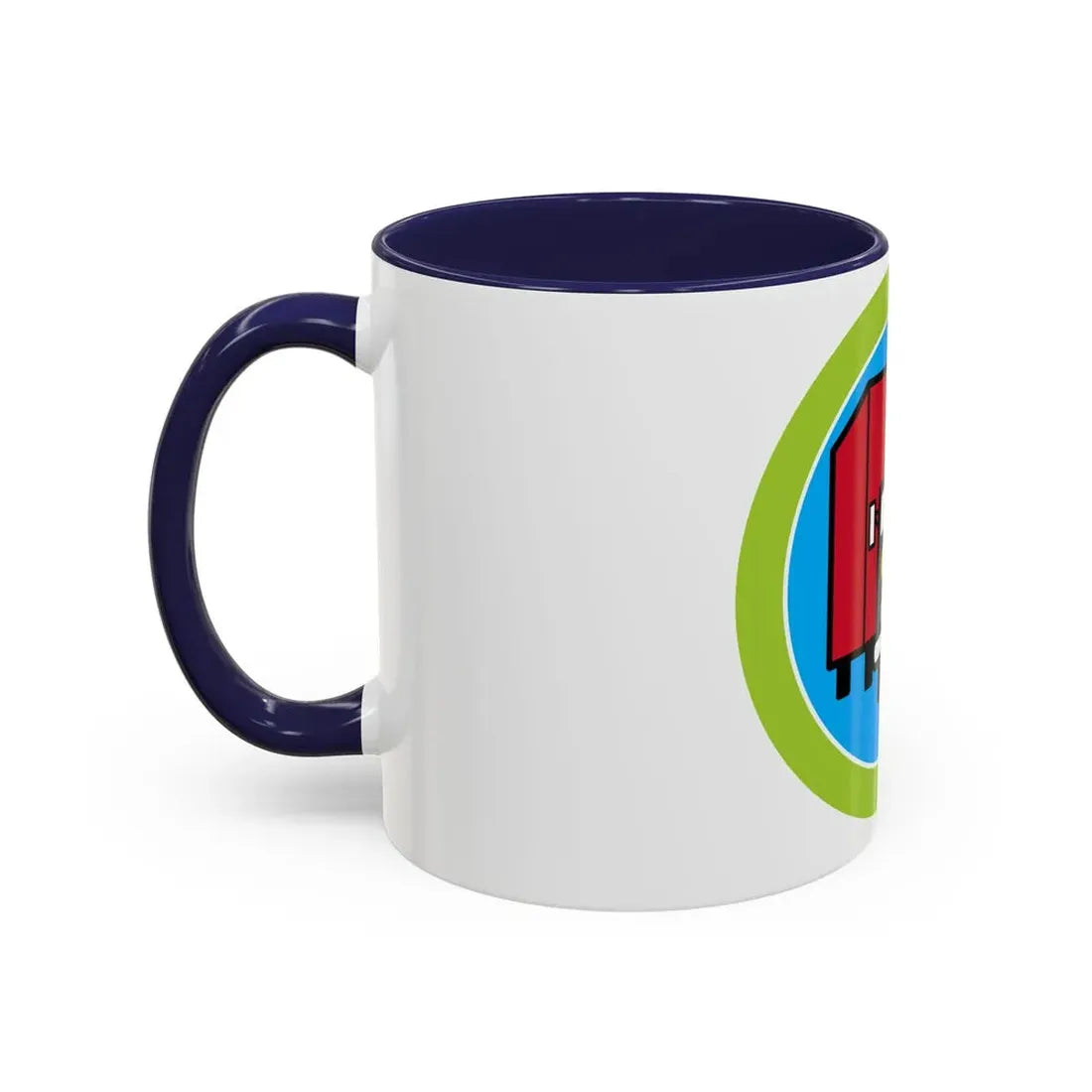 Truck Transportation (Boy Scout Merit Badge) Accent Coffee Mug - Go Mug Yourself
