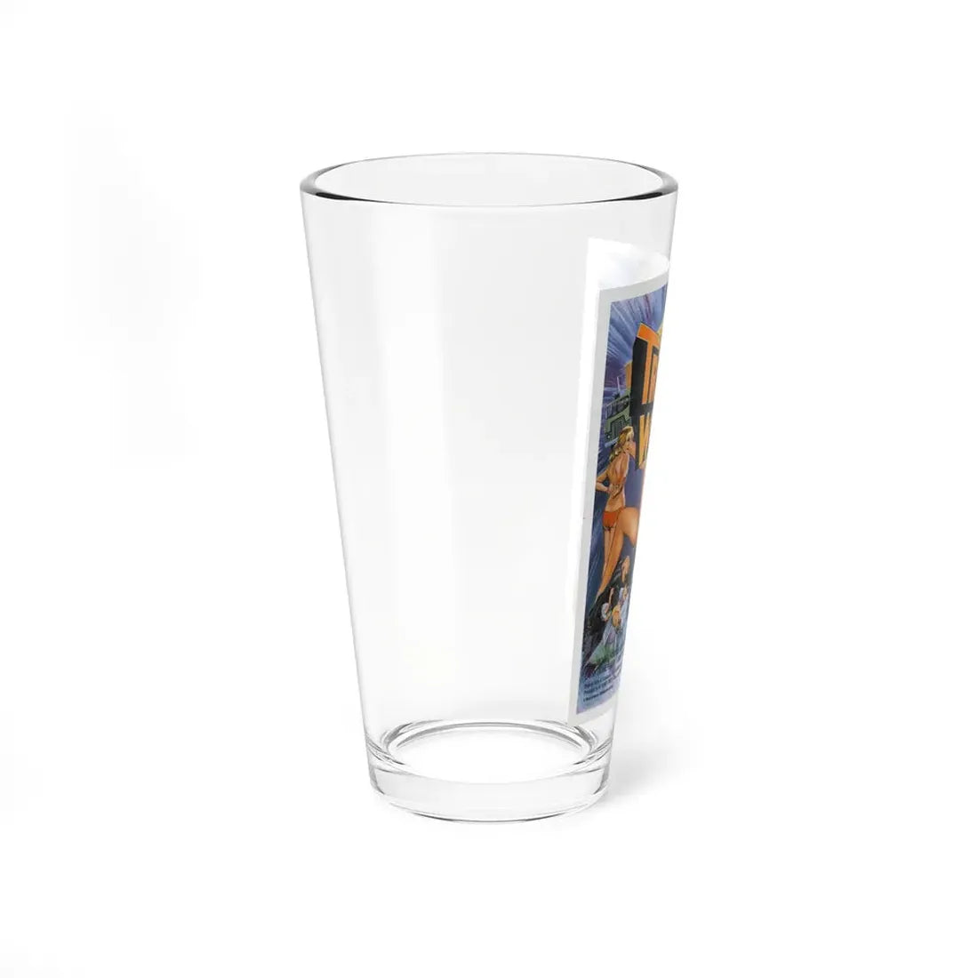 TRUCKER'S WOMAN 1975 Movie Poster - Pint Glass 16oz - Go Mug Yourself