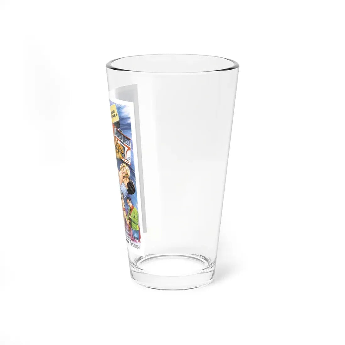 TRUCKER'S WOMAN 1975 Movie Poster - Pint Glass 16oz - Go Mug Yourself