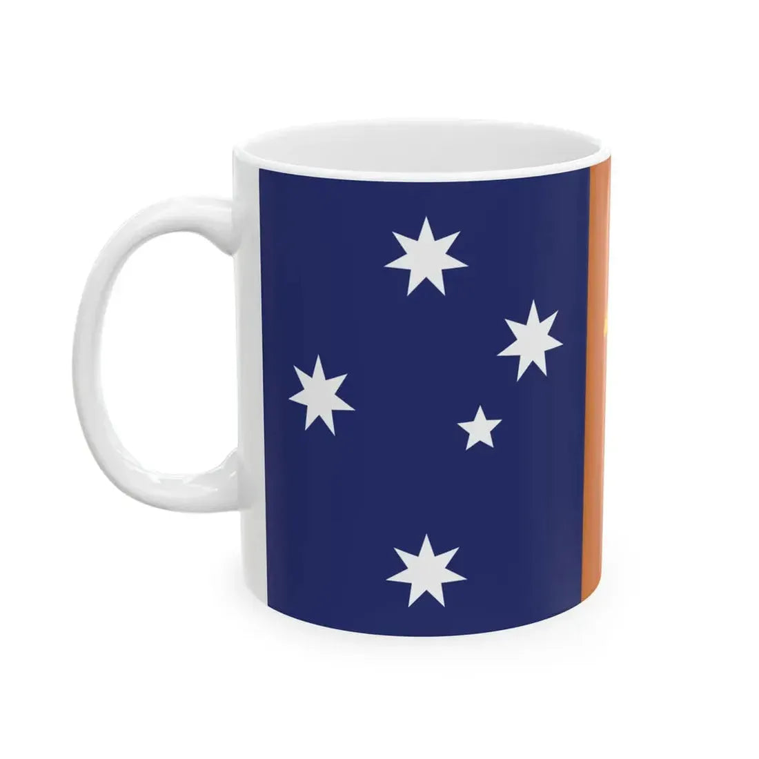 True Blue Flag 1995 Australian Flag Proposal (Australia) White Coffee Mug - Go Mug Yourself