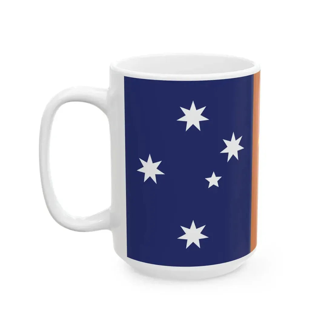 True Blue Flag 1995 Australian Flag Proposal (Australia) White Coffee Mug - Go Mug Yourself