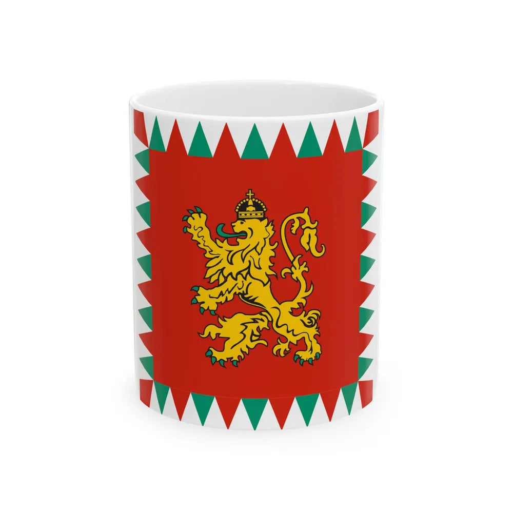 Tsar of Bulgaria standard (Bulgaria) White Coffee Mug 11oz - Go Mug Yourself