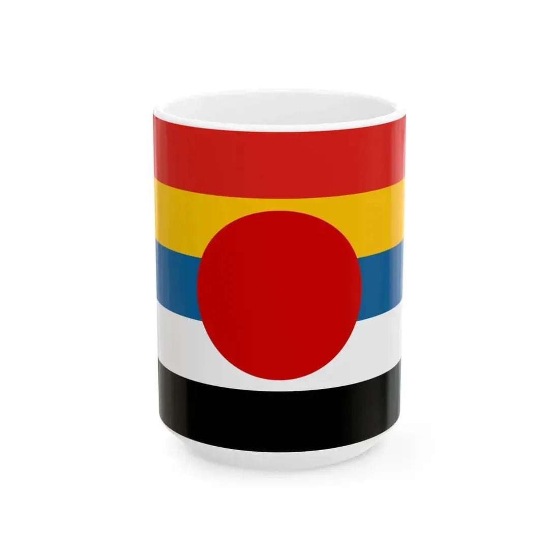 Tsinan millitary government (China) White Coffee Mug 15oz - Go Mug Yourself