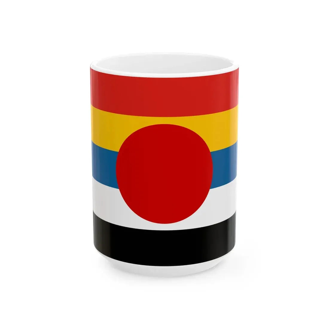 Tsinan millitary government (China) White Coffee Mug 15oz - Go Mug Yourself