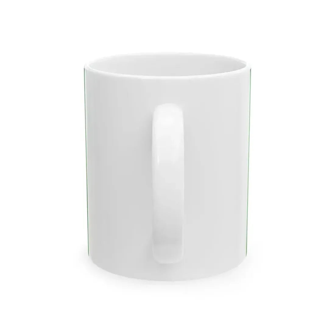TSU flag (India) White Coffee Mug - Go Mug Yourself