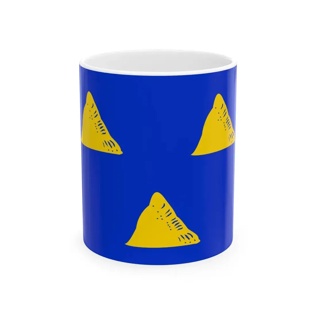 Tubbergen vlag (Netherlands) White Coffee Mug 11oz - Go Mug Yourself