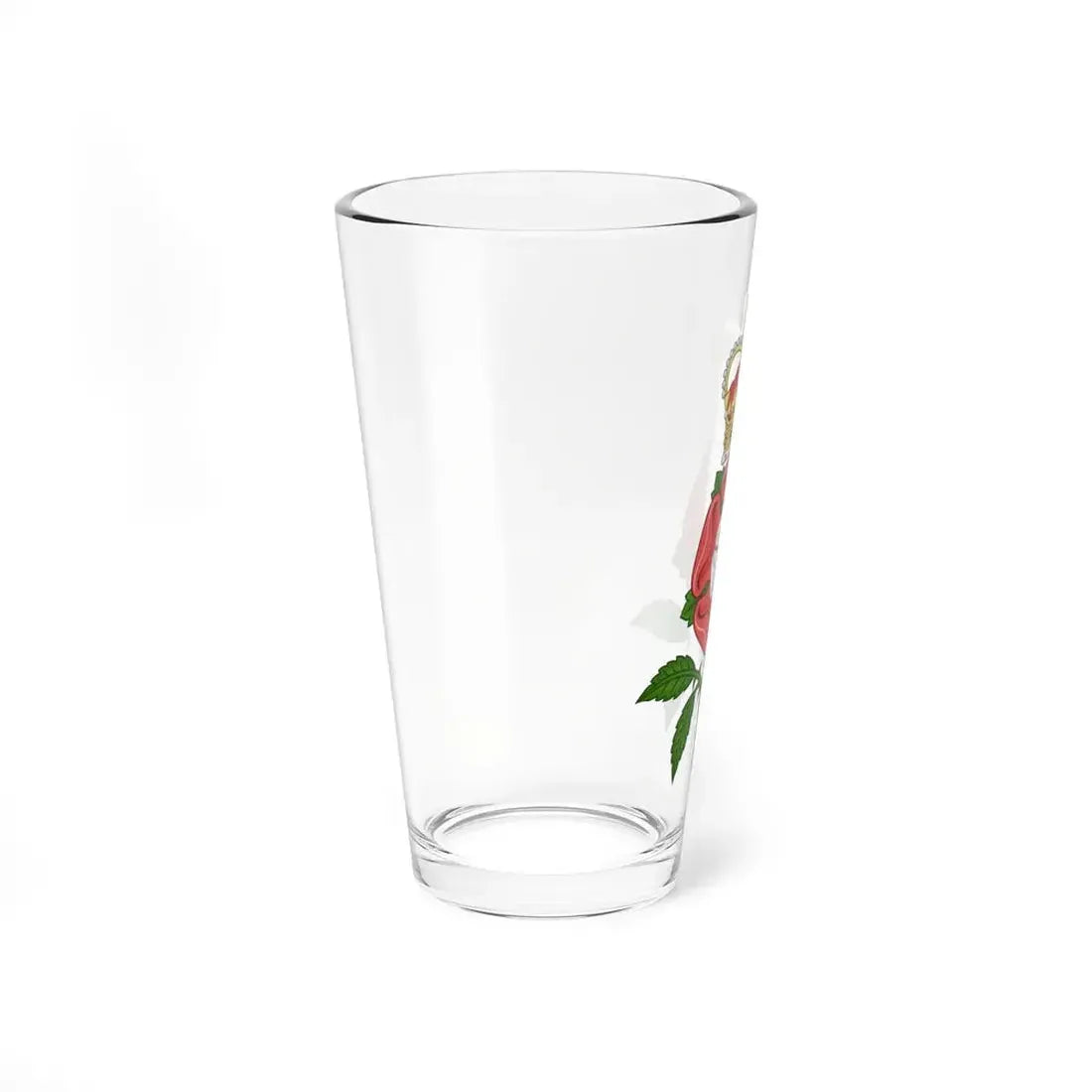 Tudor Rose Royal Badge of England - Pint Glass 16oz - Go Mug Yourself