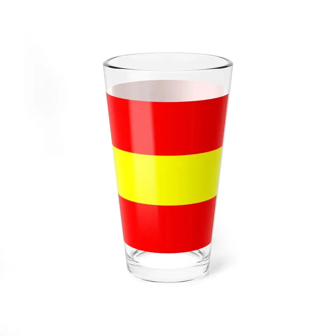 Tungurahua Flag (Ecuador) Pint Glass 16oz - Go Mug Yourself