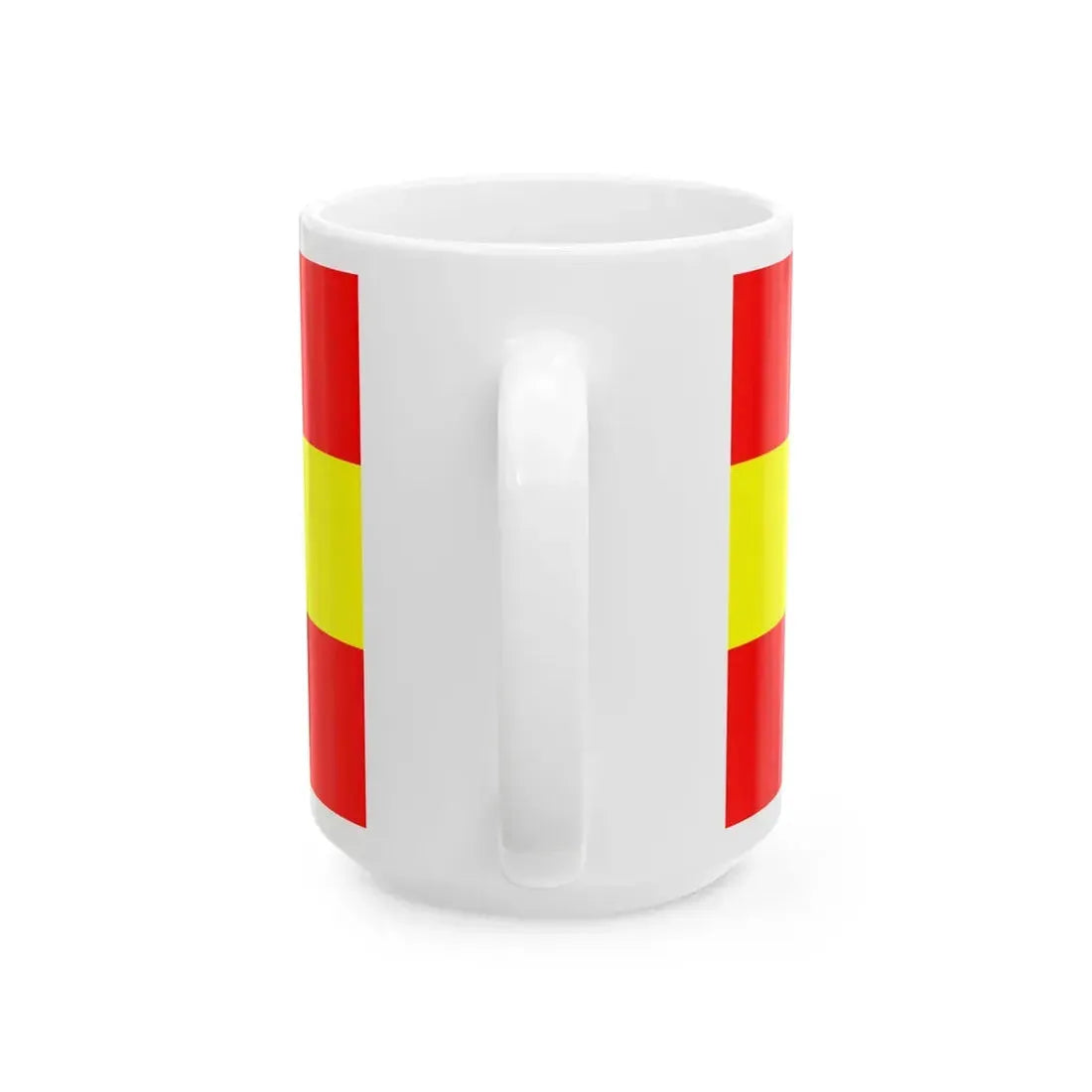 Tungurahua Flag (Ecuador) White Coffee Mug - Go Mug Yourself