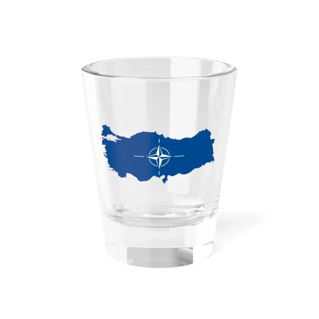 Turkey NATO (Turkey) Shot Glass 1.5oz 1.5oz - Go Mug Yourself