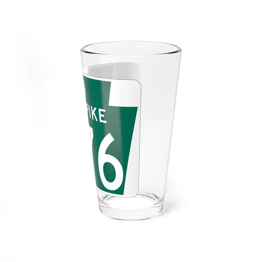 Turnpike-476 (Pennsylvania) (Road Sign) Pint Glass 16oz - Go Mug Yourself