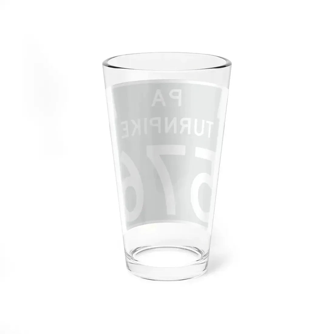 Turnpike-576 (Pennsylvania) (Road Sign) Pint Glss 16oz - Go Mug Yourself