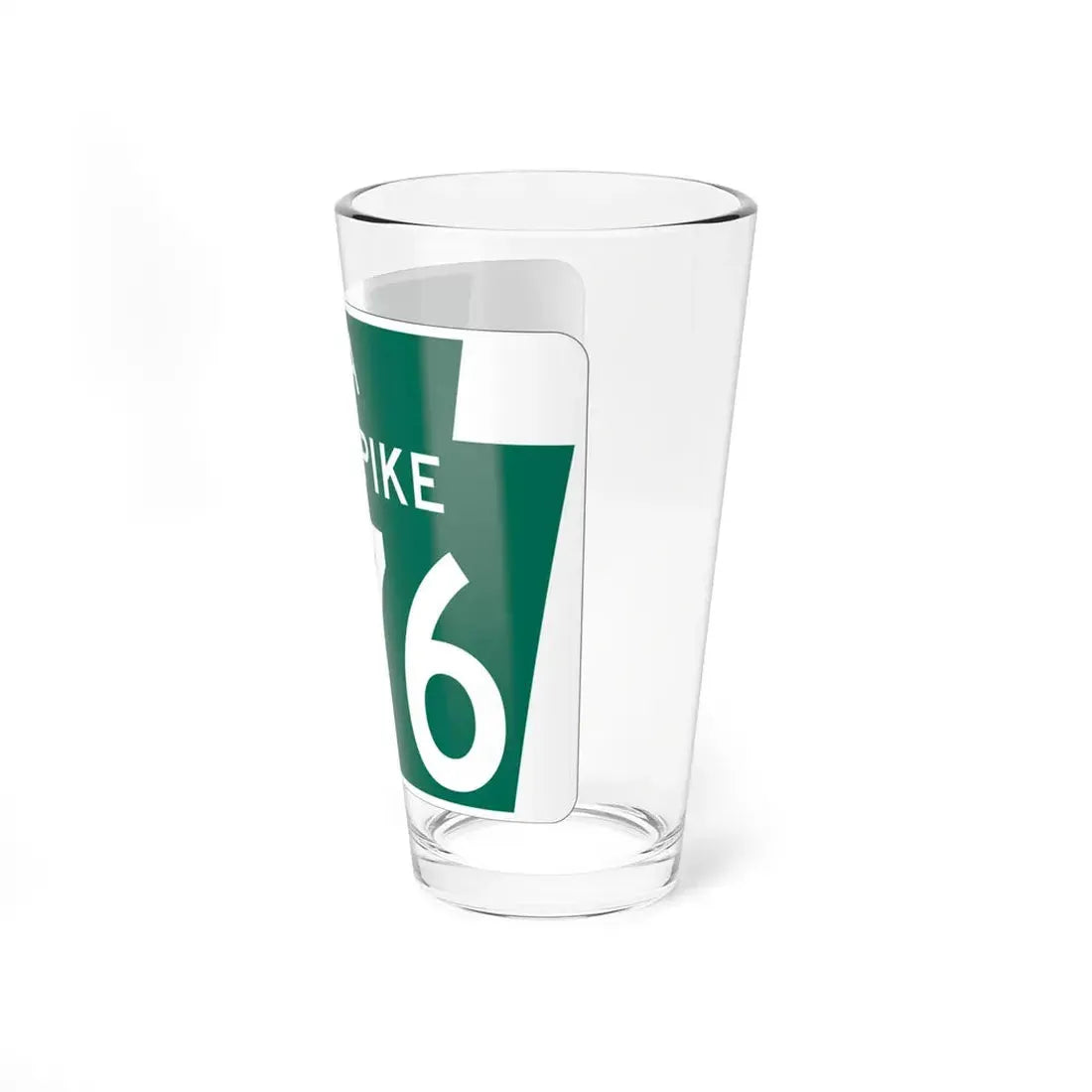 Turnpike-576 (Pennsylvania) (Road Sign) Pint Glss 16oz - Go Mug Yourself