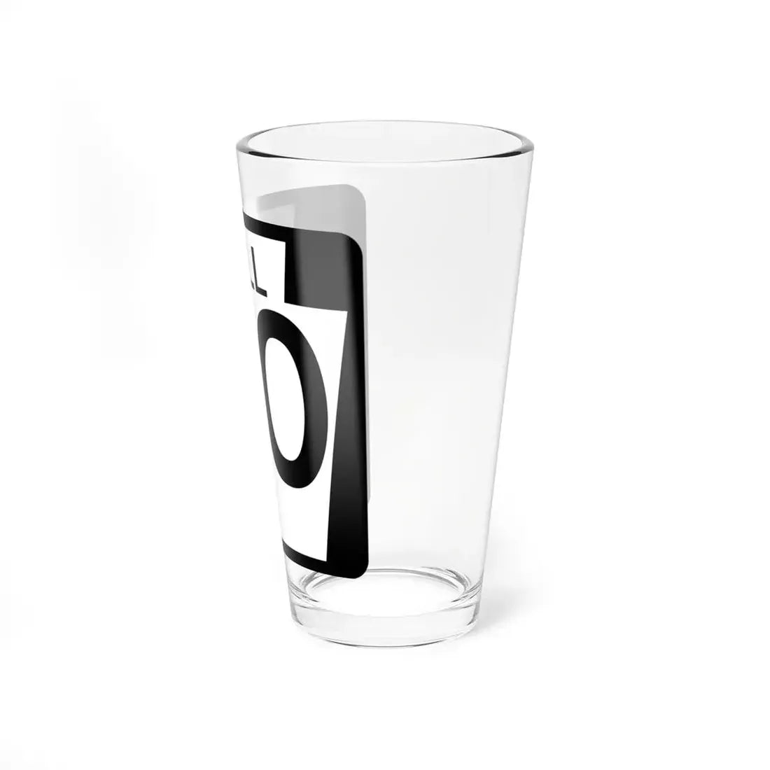 Turnpike-60 (Pennsylvania) (Road Sign) Pint Glss 16oz - Go Mug Yourself