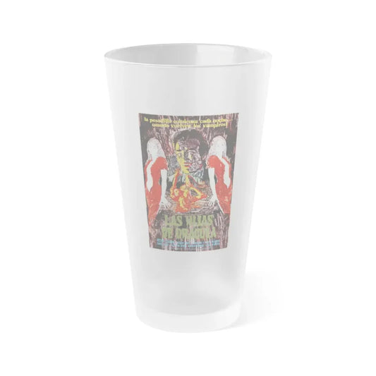 TWINS OF EVIL (2) 1971 Movie Poster - Frosted Pint Glass 16oz Default Title - Go Mug Yourself
