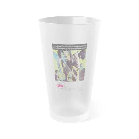 TWISTED NERVE 1968 Movie Poster - Frosted Pint Glass 16oz Default Title - Go Mug Yourself
