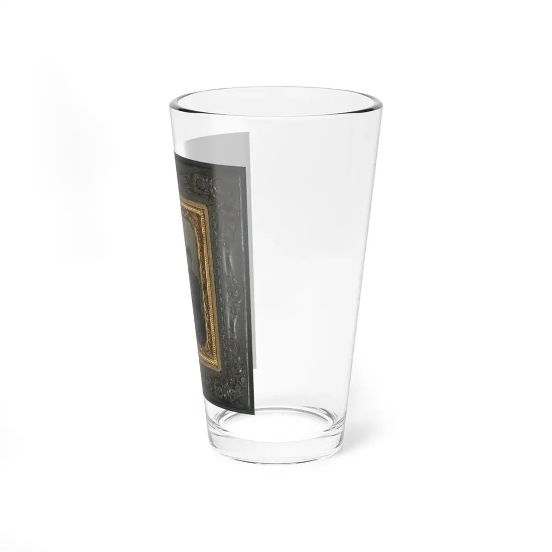 Two Unidentified Soldiers In Union Uniforms Drinking Whiskey And Playing Cards (U.S. Civil War) Pint Glass 16oz - Go Mug Yourself