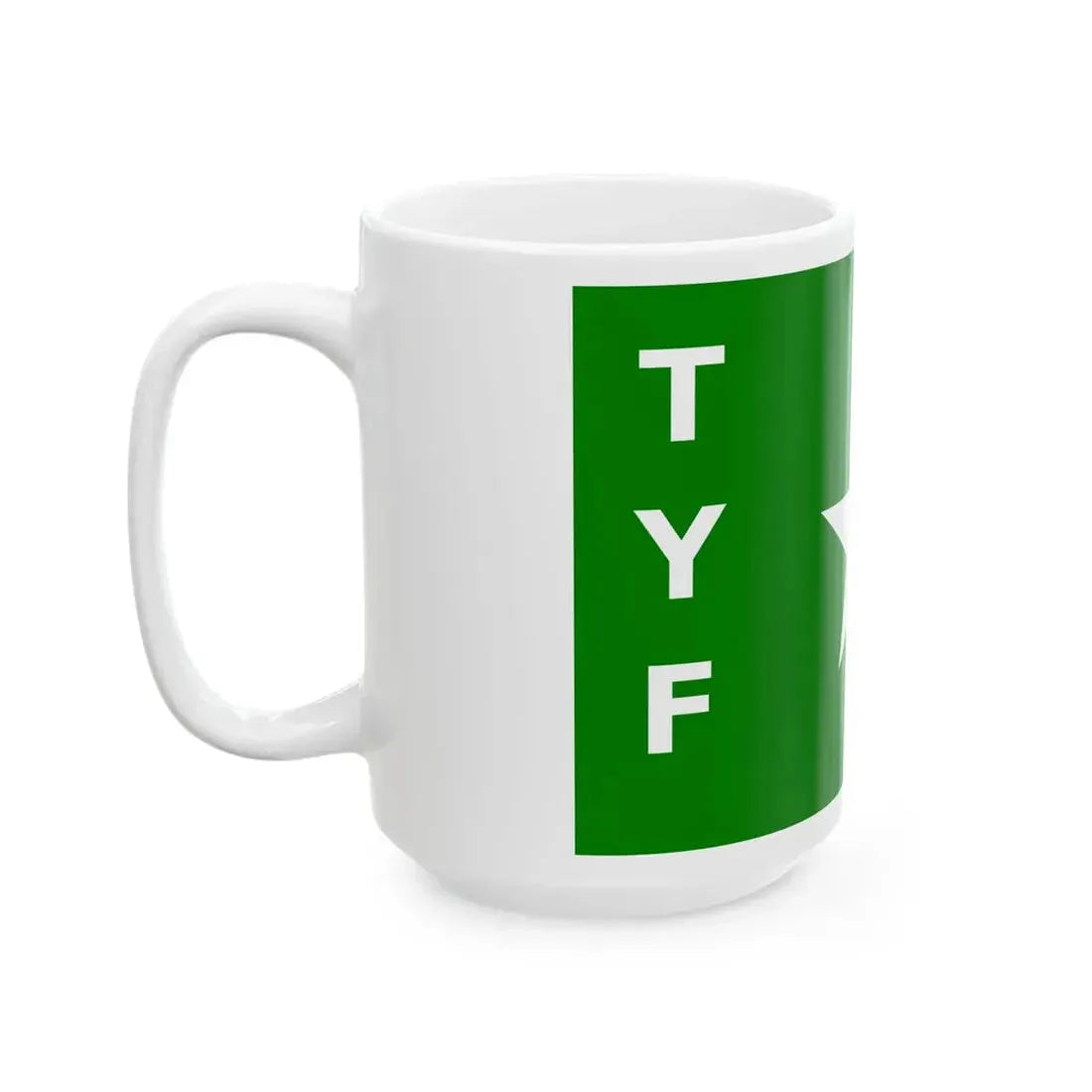 TYF-flag (India) White Coffee Mug - Go Mug Yourself