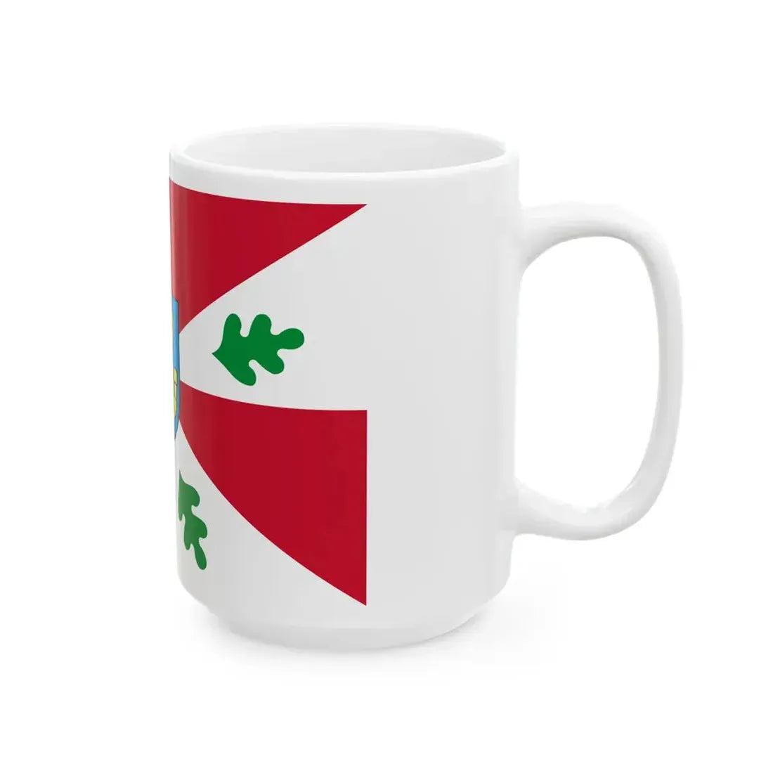 Tytsjerksteradiel flag (Netherlands) White Coffee Mug - Go Mug Yourself